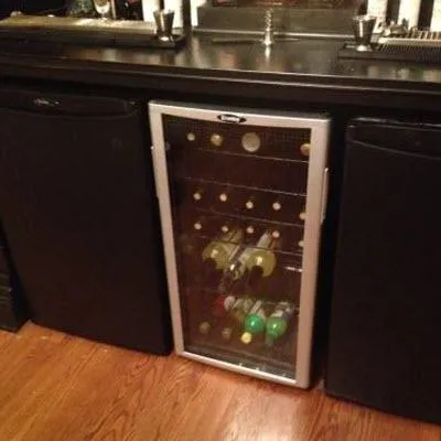 Danby 3.2 cu. ft. 35-bottle Freestanding Wine Cooler DWC350BLP