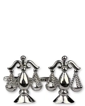 DÉCLIC Scales of Justice Cufflink - Silver