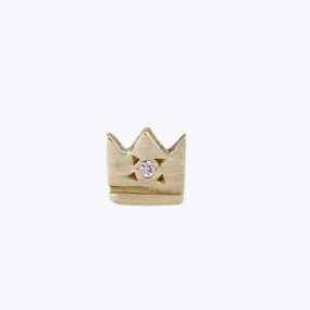 Diamond Crown Stud