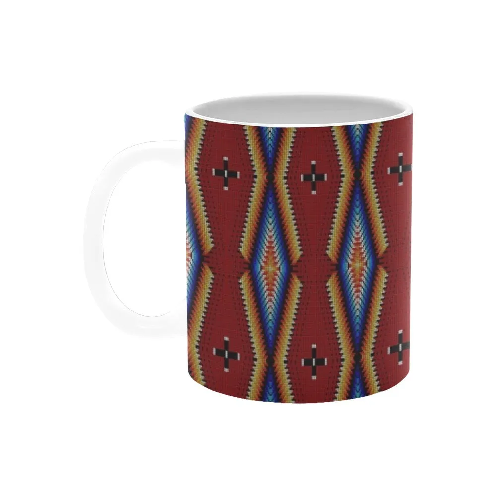 Diamond in the Bluff Red White Mug(11OZ)