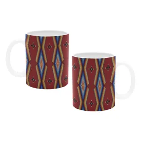 Diamond in the Bluff Red White Mug(11OZ)