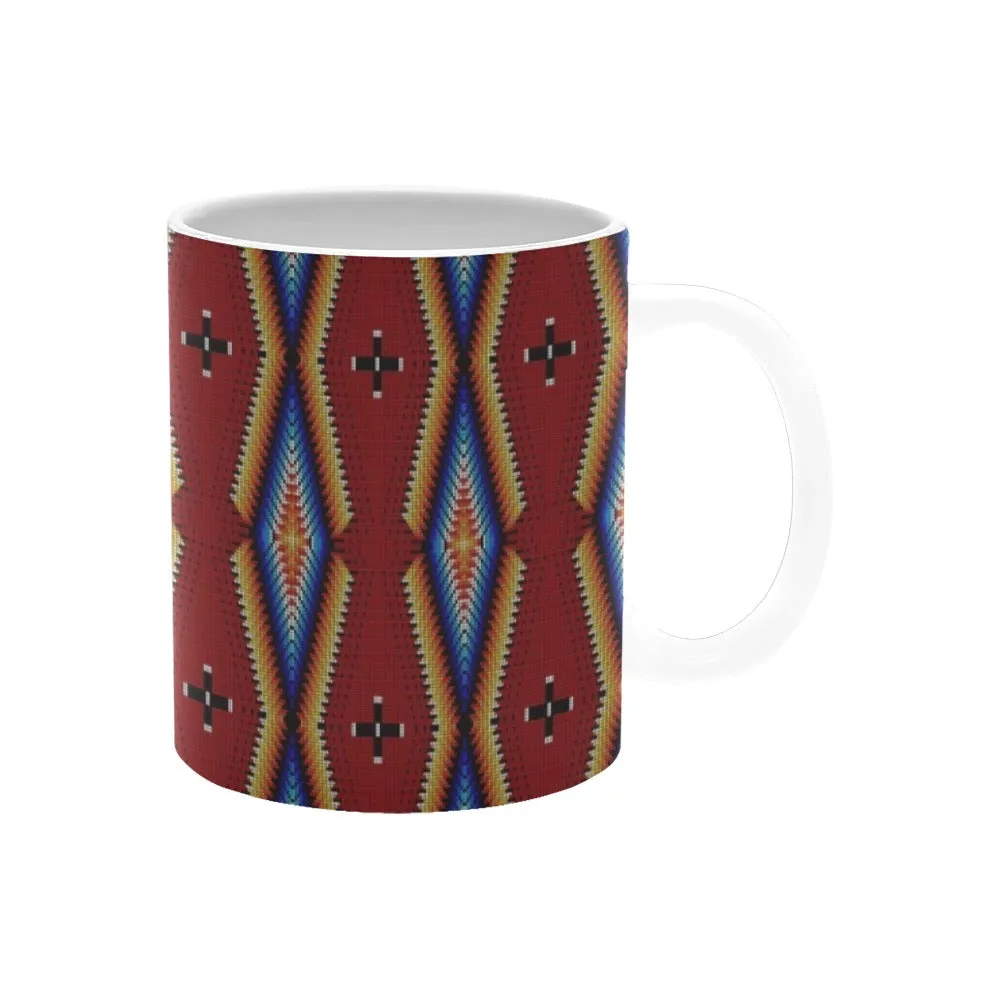 Diamond in the Bluff Red White Mug(11OZ)