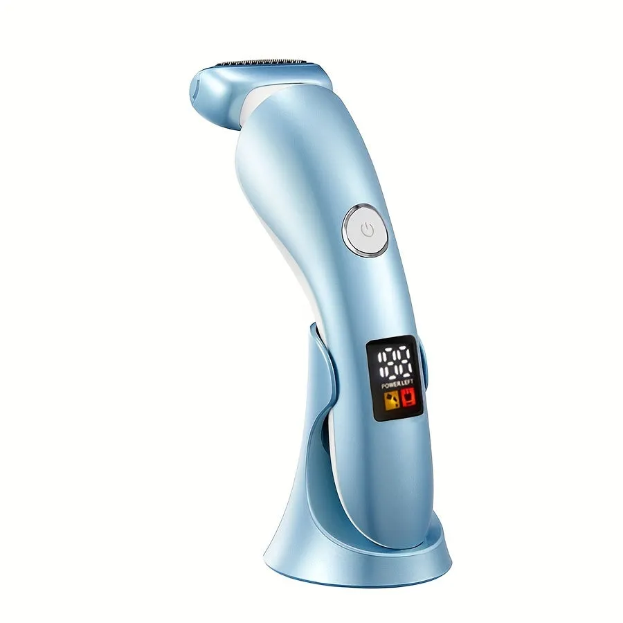 digital light electric shaver for women