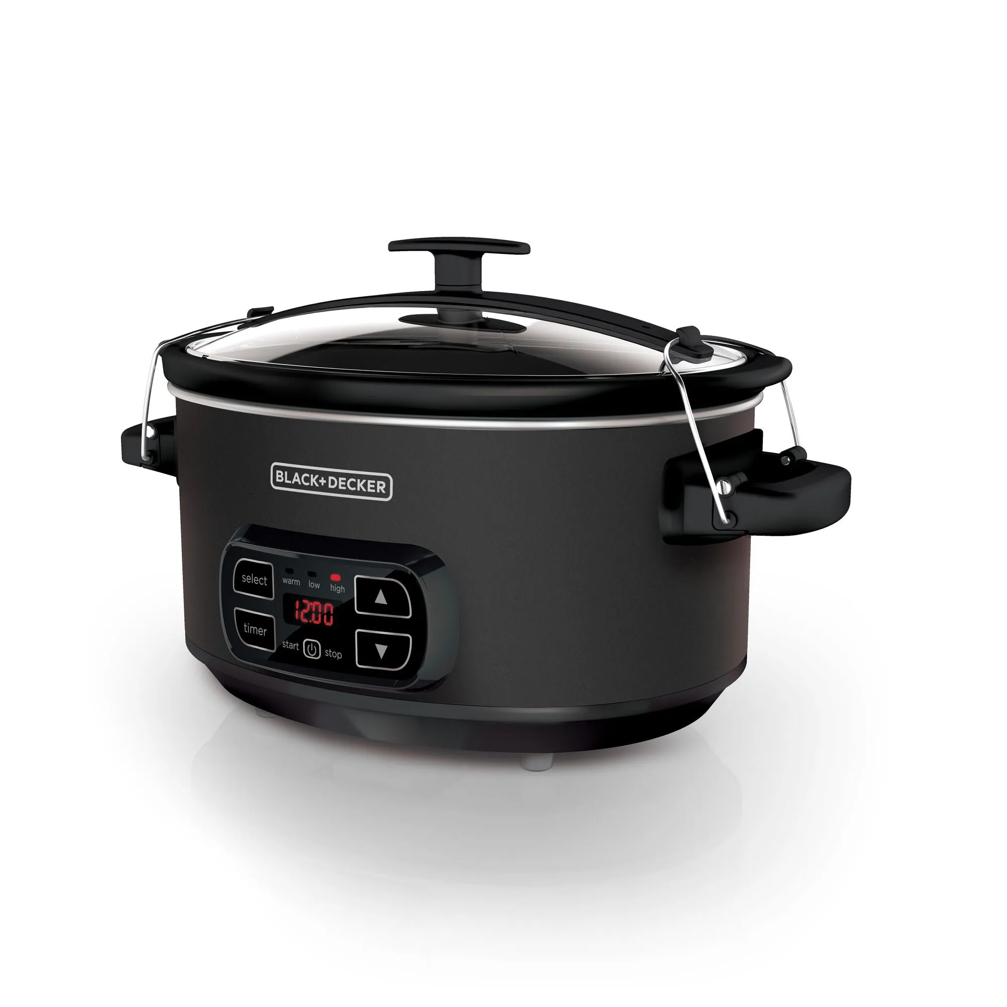 Digital Slow Cooker with Chalkboard Surface, 7-Quart, Slate