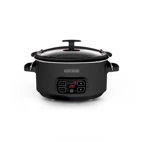 Digital Slow Cooker with Chalkboard Surface, 7-Quart, Slate