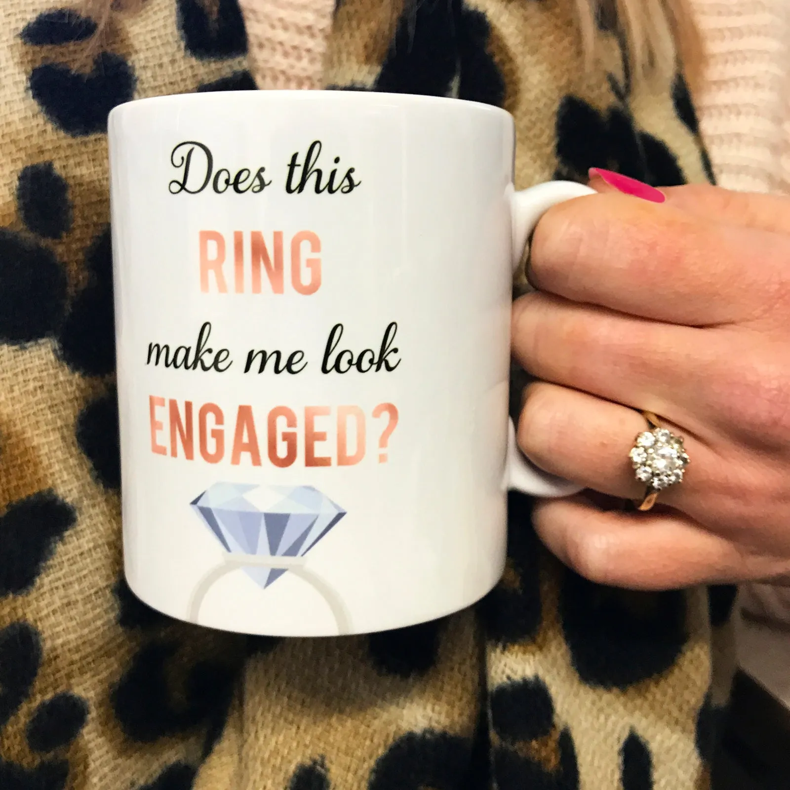 Does this Ring make me look Engaged? Engagement Mug