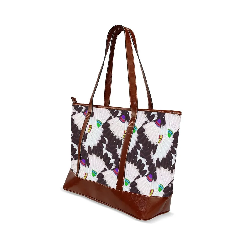 Eagle Feather Fans Tote Handbag