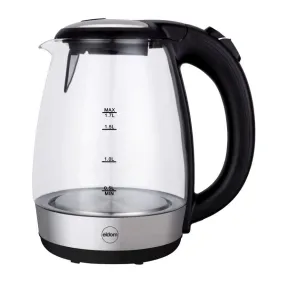 Eldom Glass Kettle Limea, 2200 W, Capacity 1.7L, Led Backlight