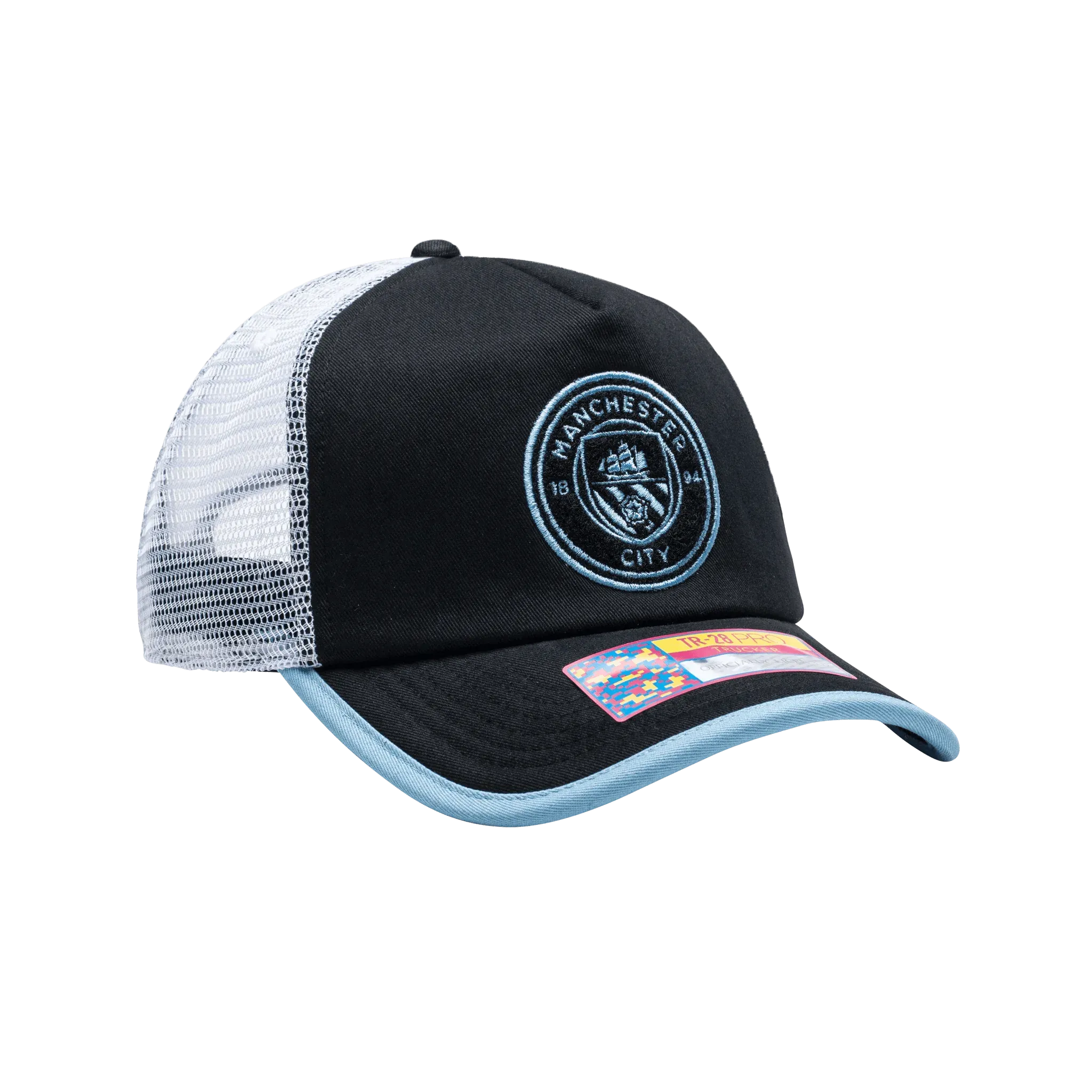 Fan Ink Collection Manchester City One8th Strike Trucker Hat