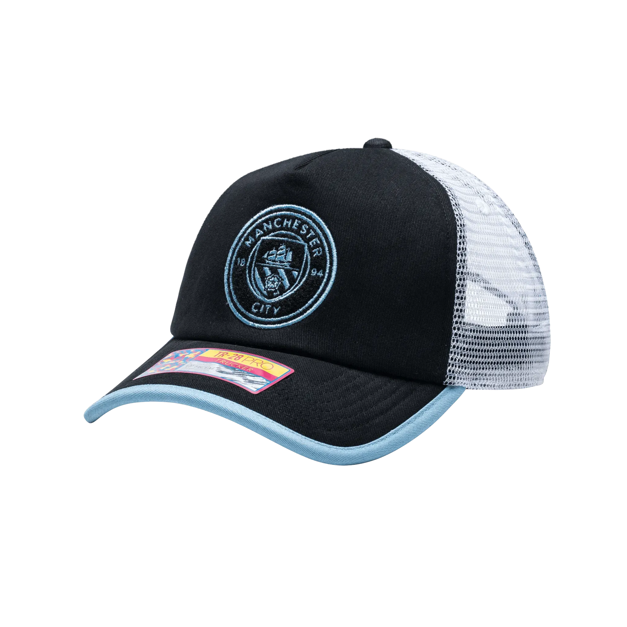 Fan Ink Collection Manchester City One8th Strike Trucker Hat