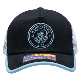 Fan Ink Collection Manchester City One8th Strike Trucker Hat