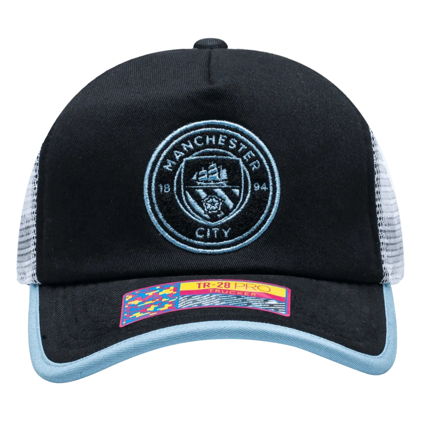 Fan Ink Collection Manchester City One8th Strike Trucker Hat