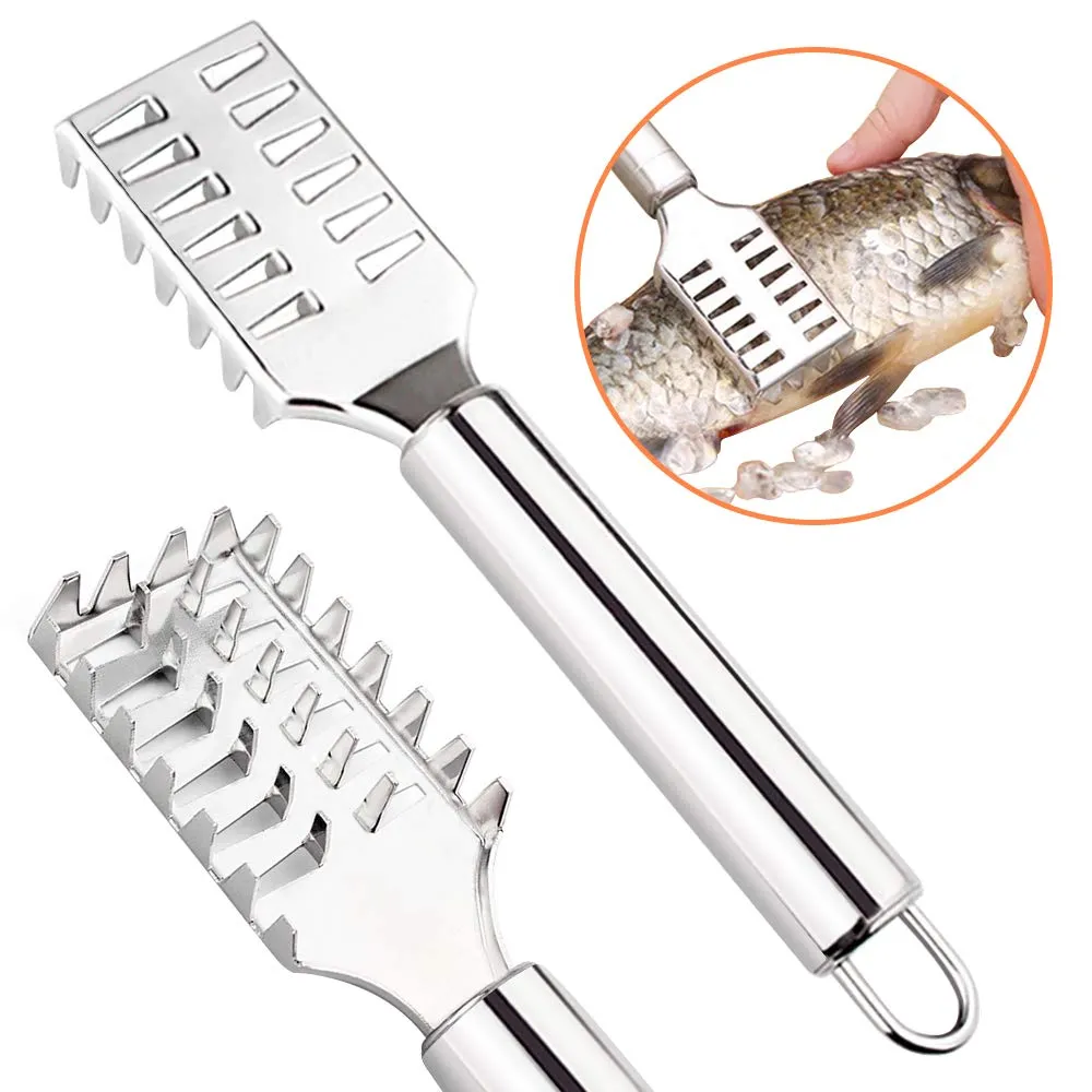 Fish Cleaning Scraping Scales Brush Graters Cleaner Scraper Tool