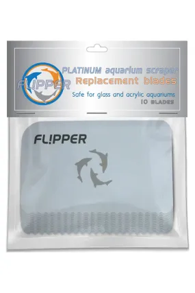 Flipper Platinum Algae Scraper Replacement Blades - 10PK