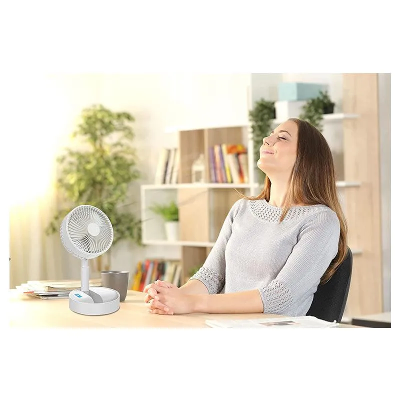 Foldable USB and Battery Operated Portable Fan F11-8-362