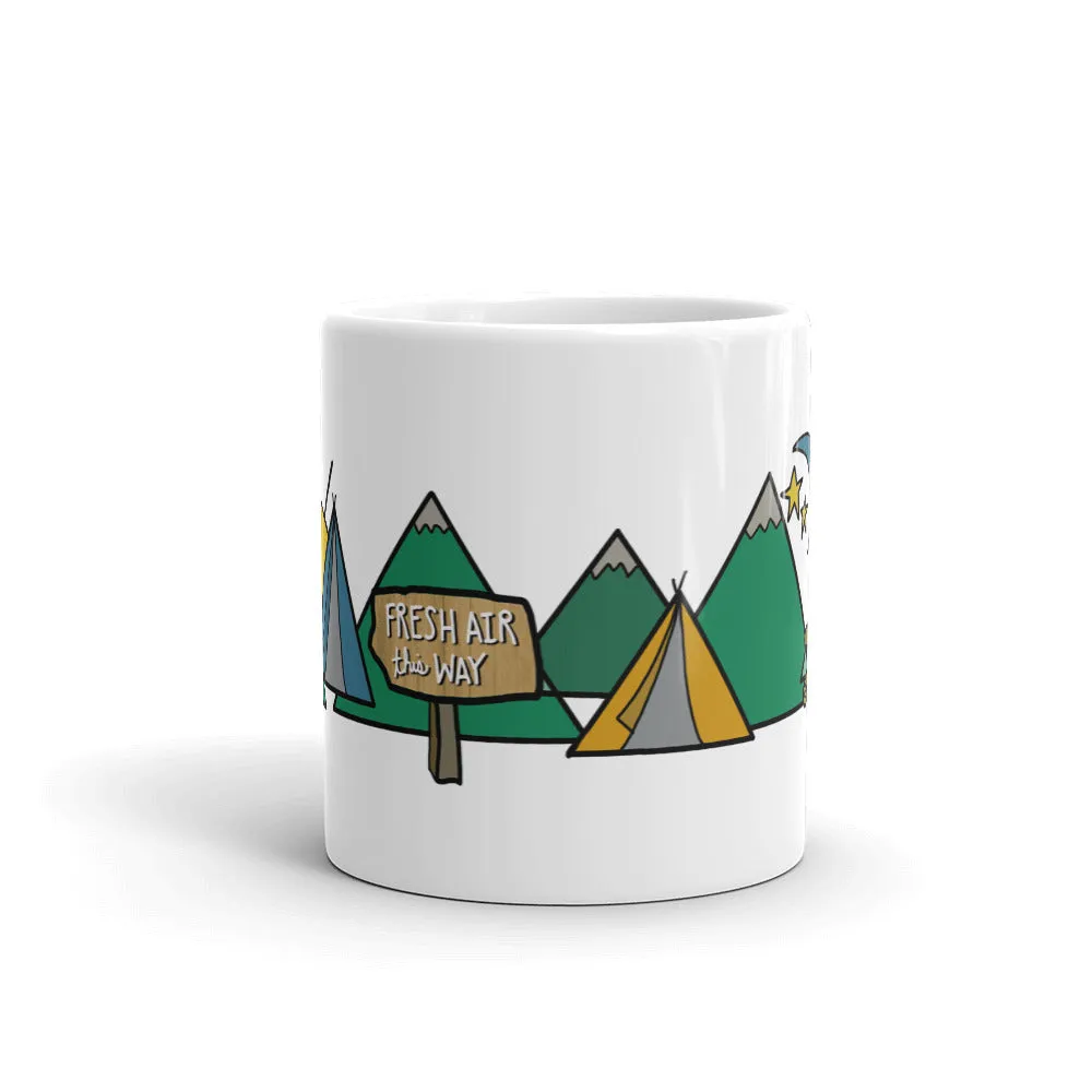 Fresh Air This Way Mug