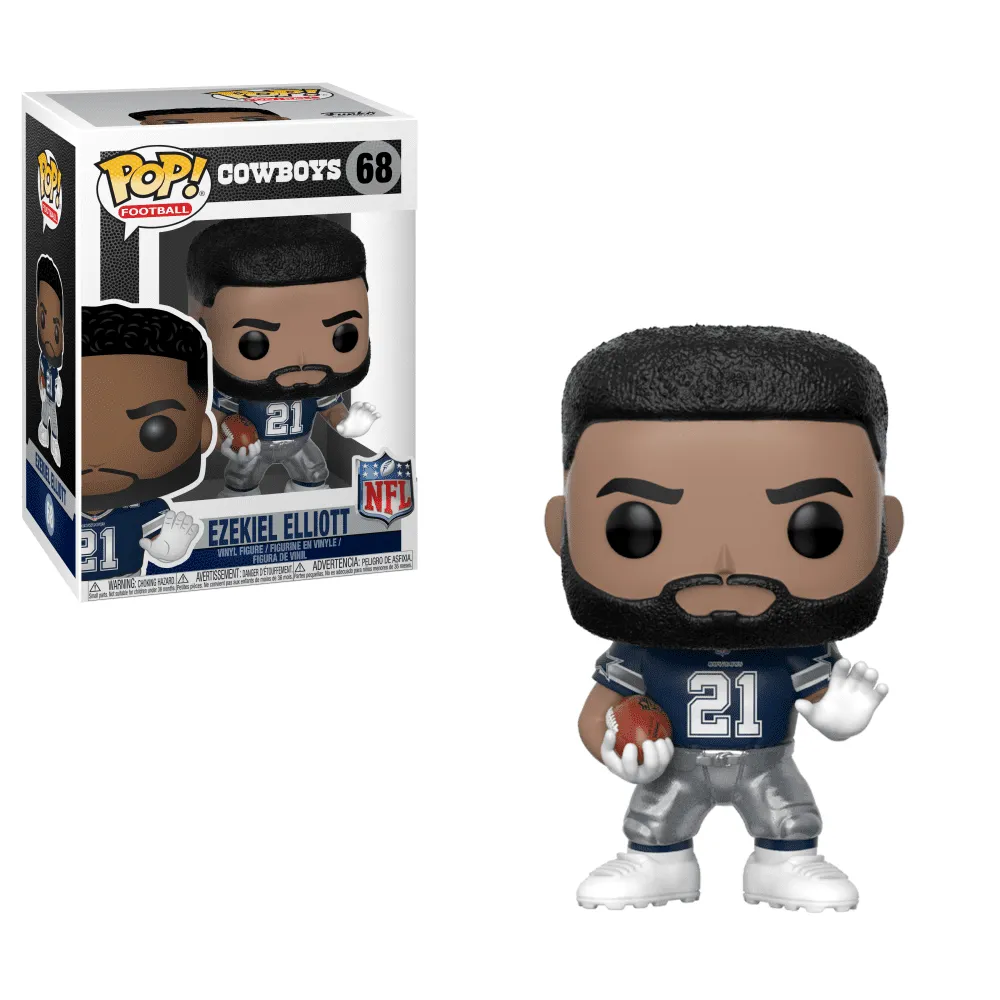 Funko POP NFL: Cowboys- Ezekiel Elliott (Away)