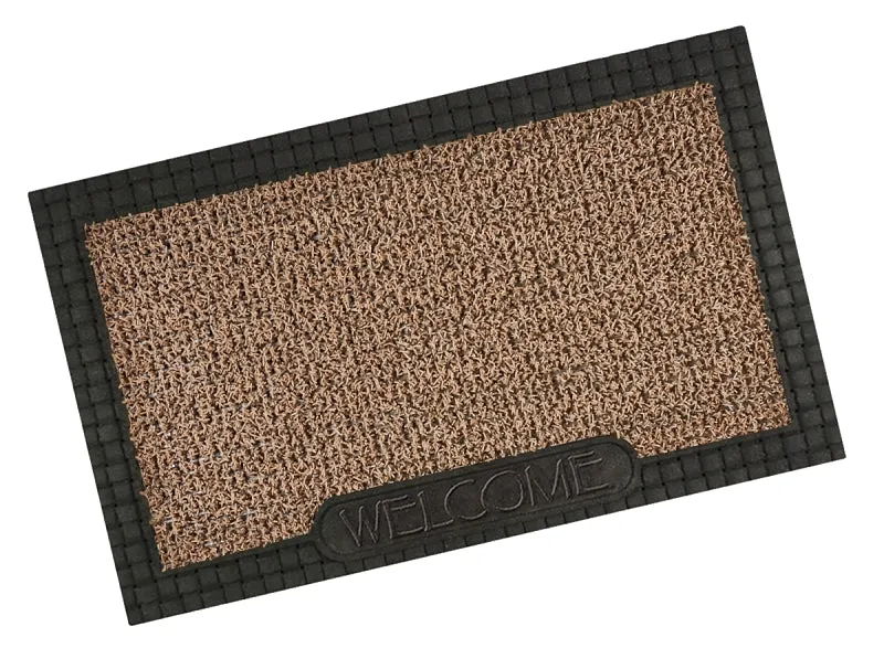 Grassworx Clean Machine Series 10371221/6391 Door Mat, 30 in L, 18 in W, Jute :EA: QUANTITY: 1