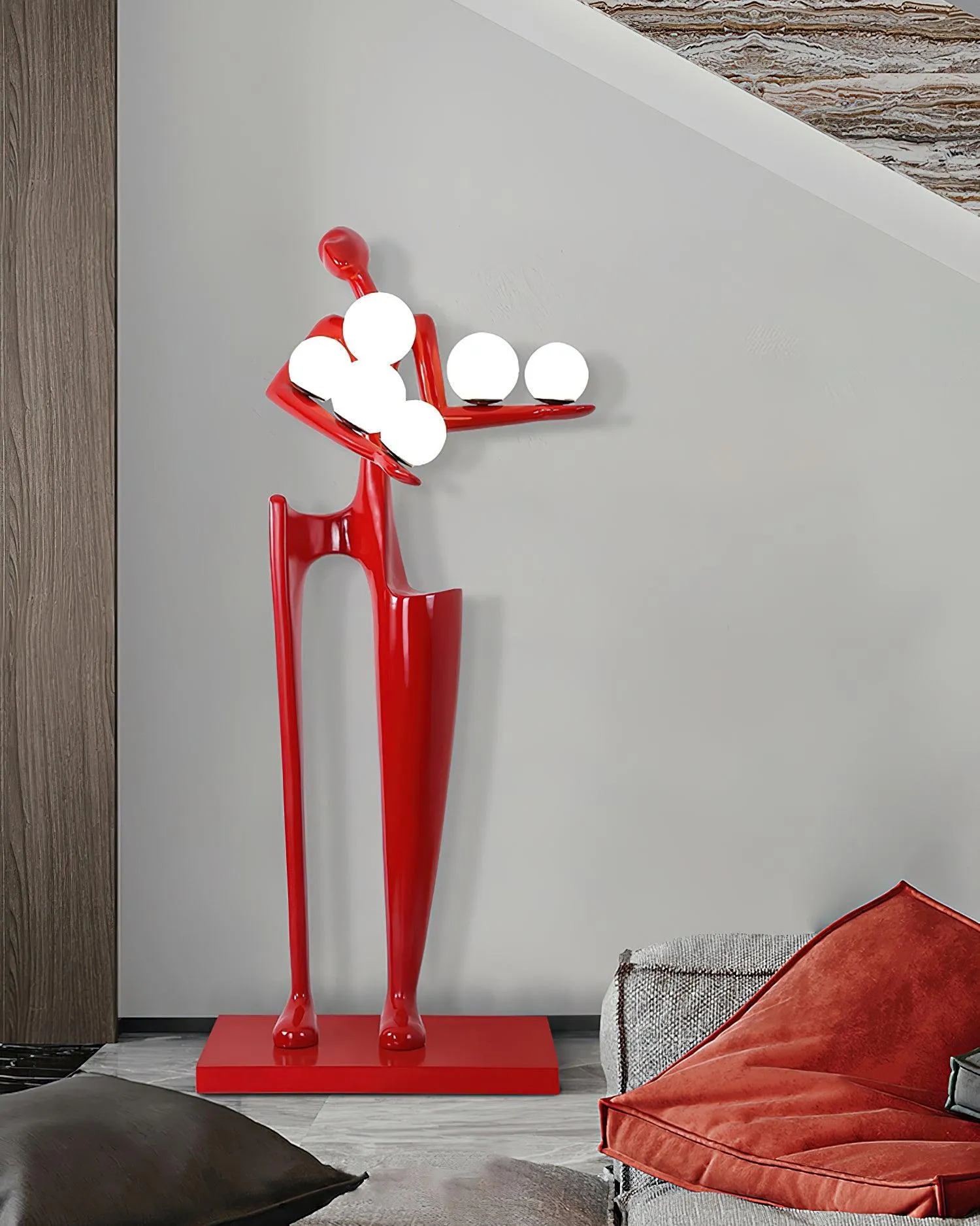 Guardian Sculpture Floor Lamp