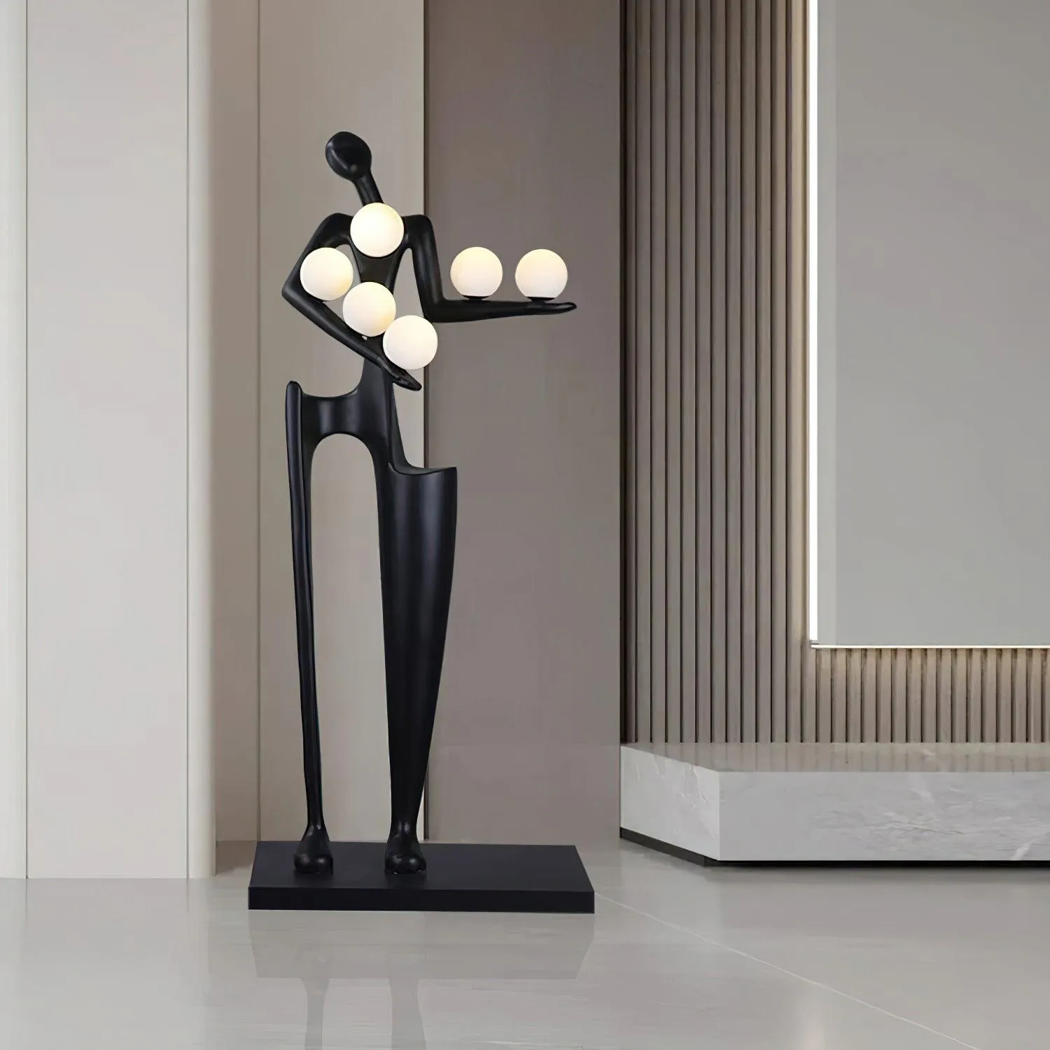 Guardian Sculpture Floor Lamp