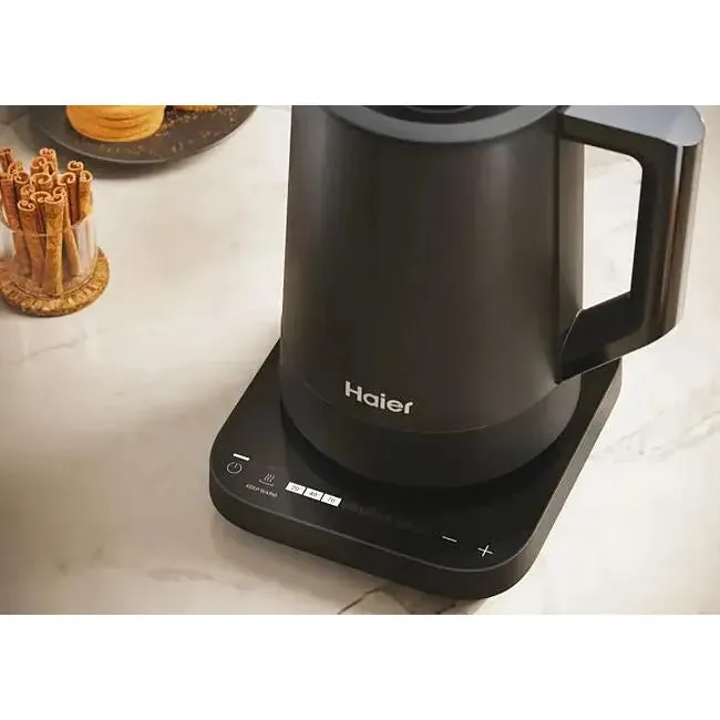 Haier I-Master Series 5 1.7L 3000W Kettle - Obsidian Grey | HKE5A