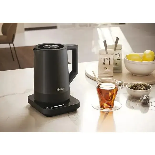 Haier I-Master Series 5 1.7L 3000W Kettle - Obsidian Grey | HKE5A