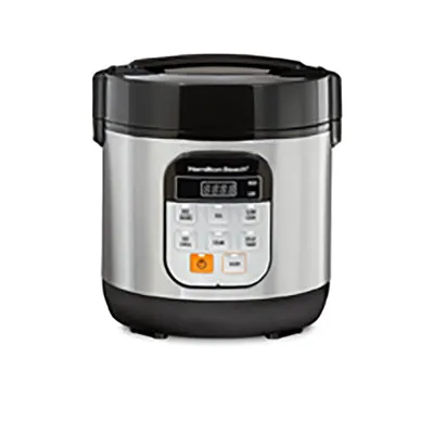 Hamilton Beach 37524 Compact Multi Cooker, Stainless Steel, 1.5 Quart