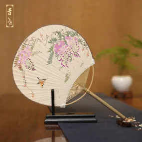 Hand-painted Xuan Paper Fan 0236