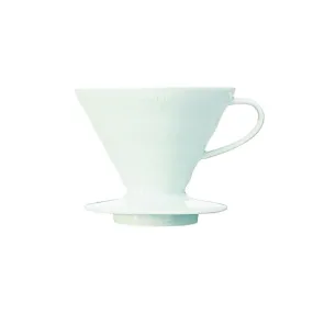 Hario V60 Ceramic Coffee Dripper White (Size 02)