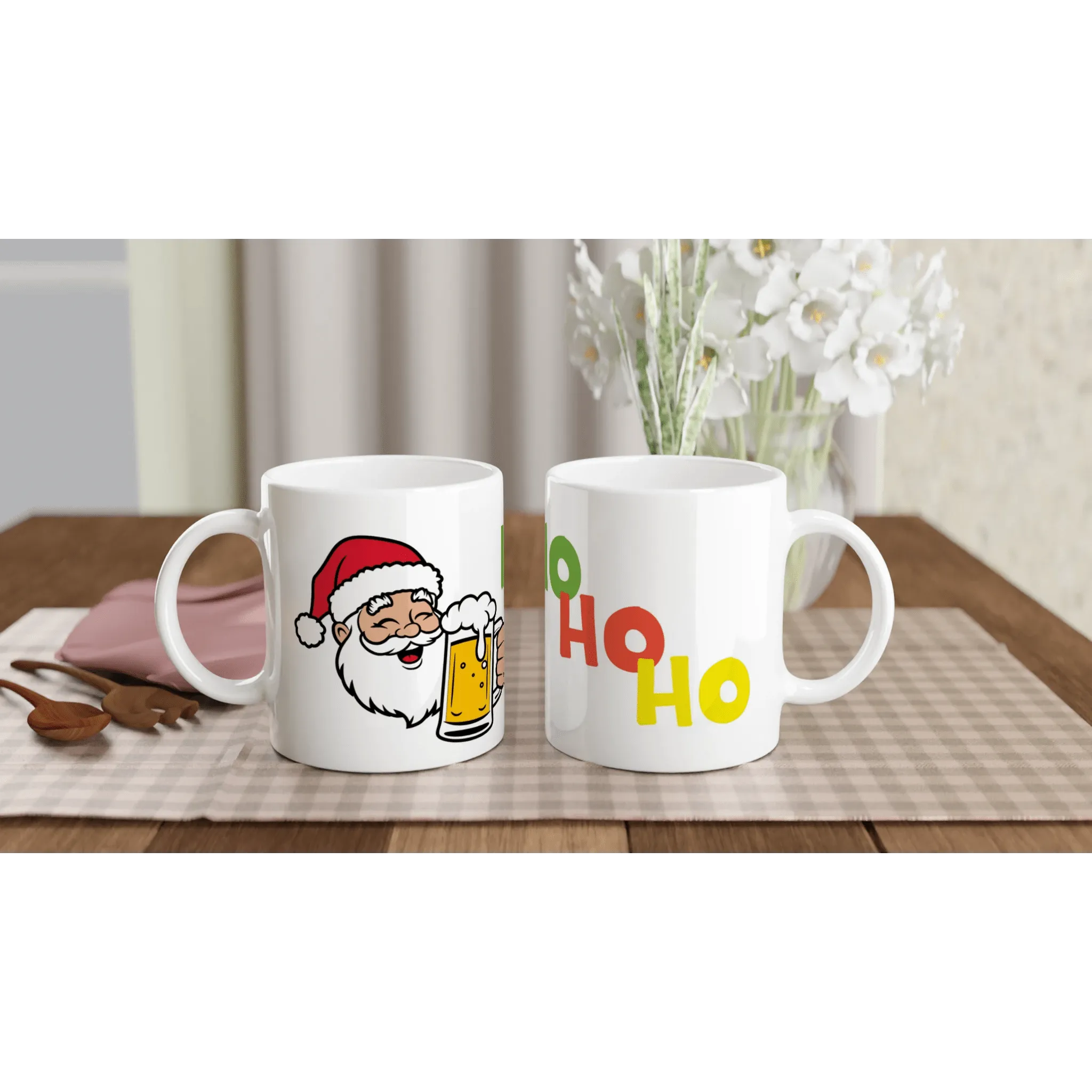 Ho Ho Ho Santa | Christmas Mug | Funny Holiday Mug