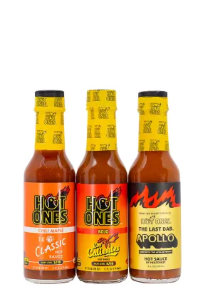 Hot Ones Hot Sauce Trio Pack - Season 21 | HEATONIST