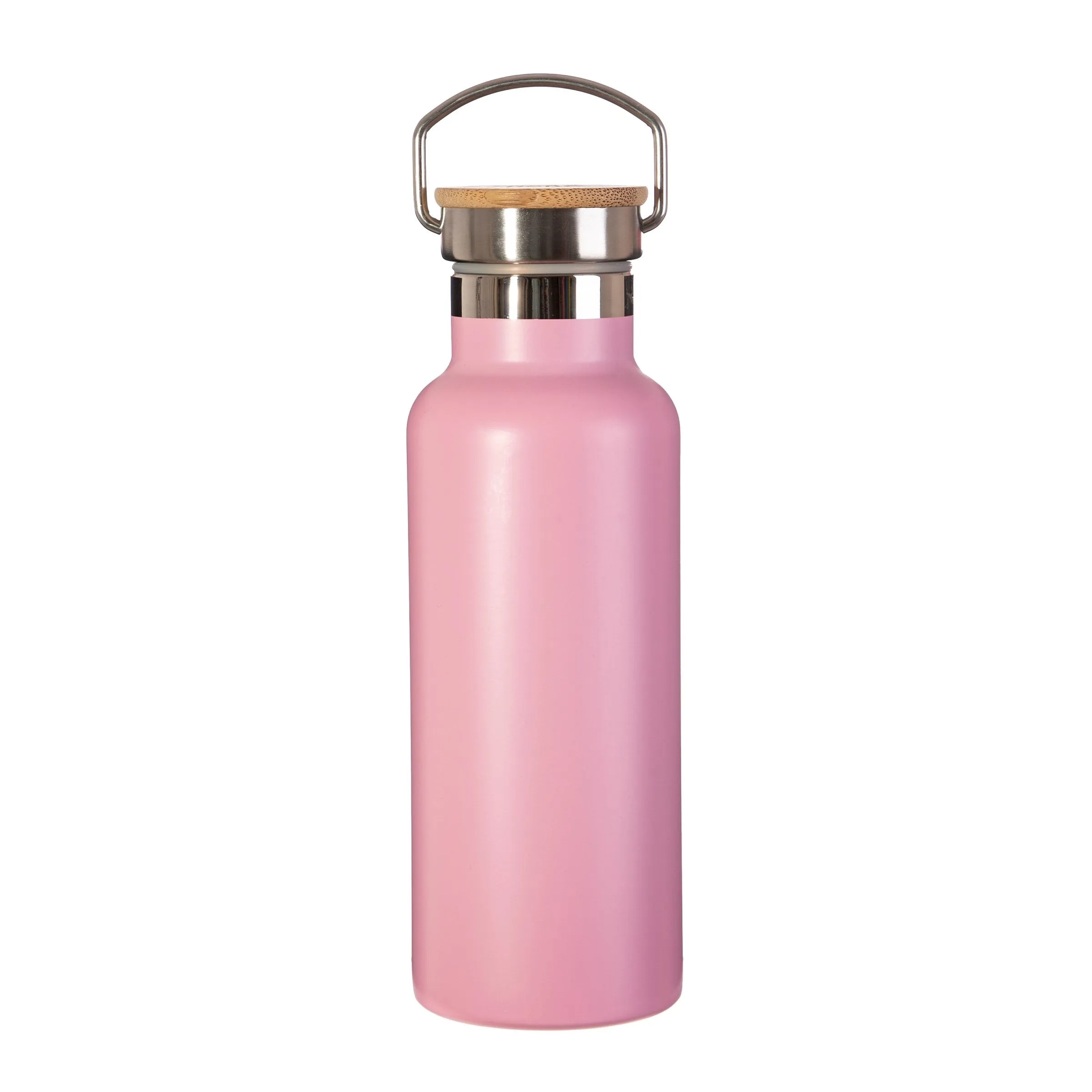 Hot Pink Stainless Steel Water Bottle