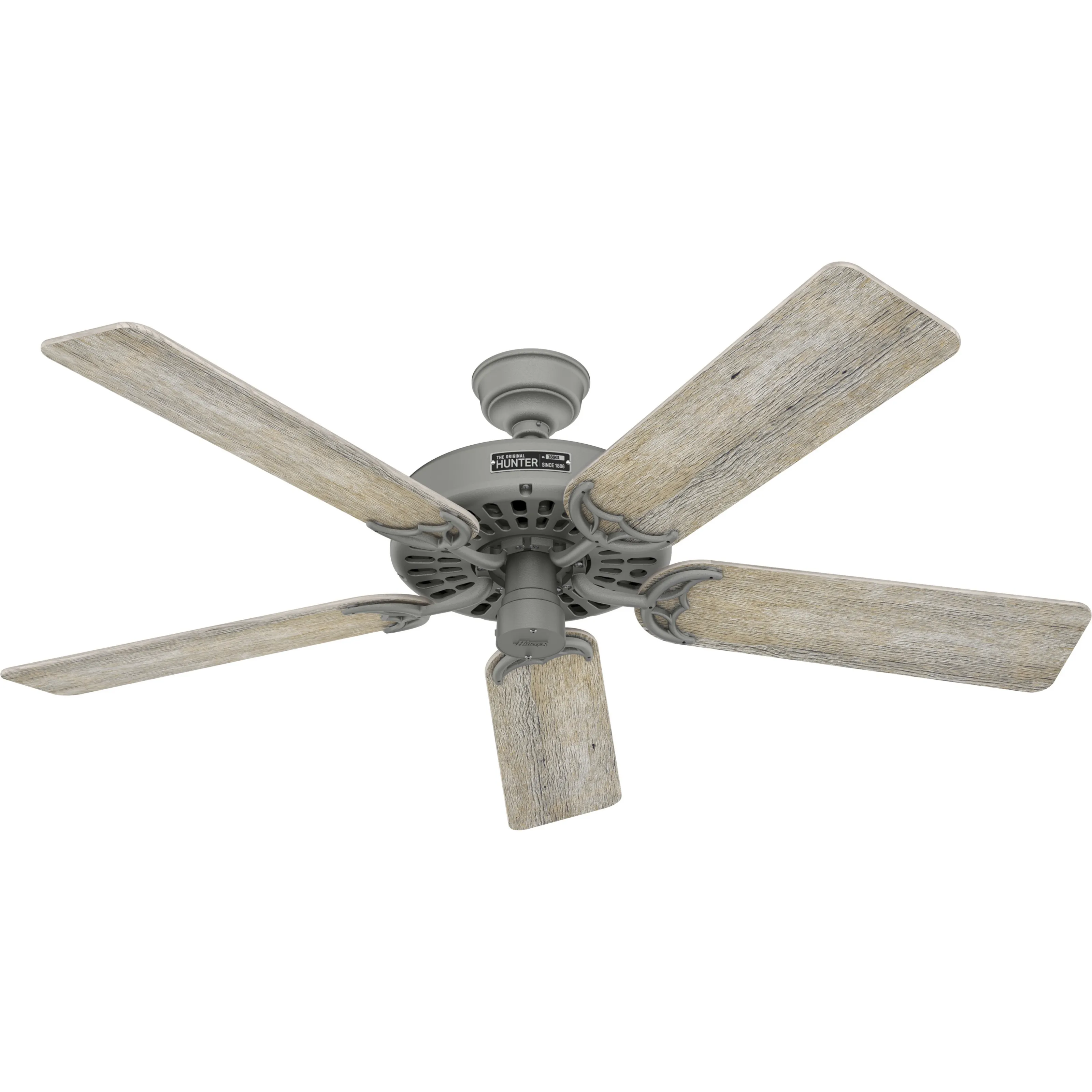 Hunter 52 inch Hunter Original Damp Rated Ceiling Fan and Pull Chain