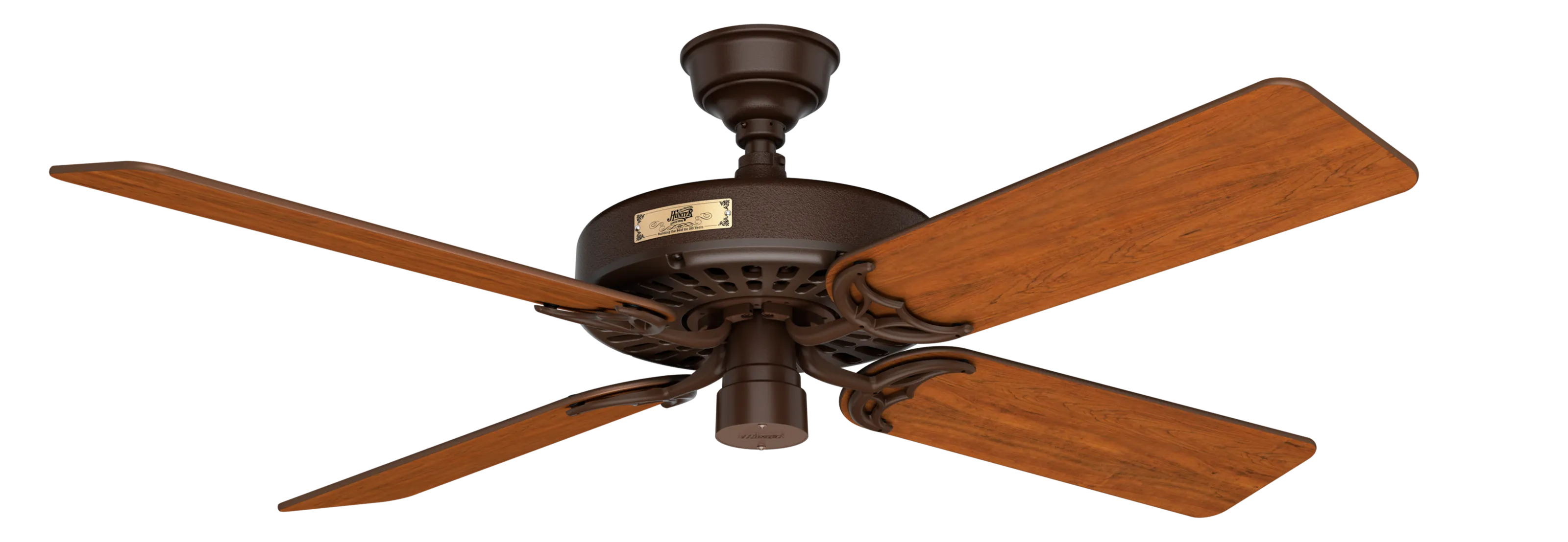 Hunter 52 inch Hunter Original Damp Rated Ceiling Fan and Pull Chain