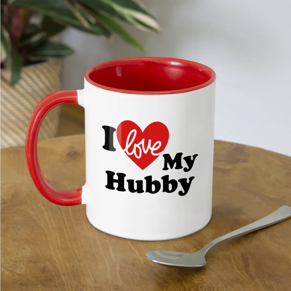 I Love My Hubby : Coffee Mug