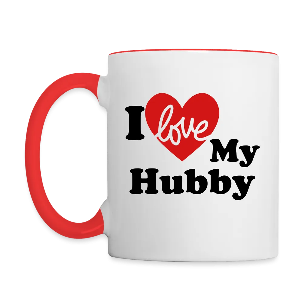 I Love My Hubby : Coffee Mug