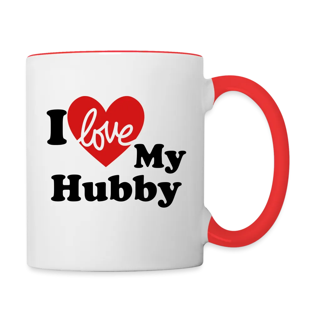 I Love My Hubby : Coffee Mug