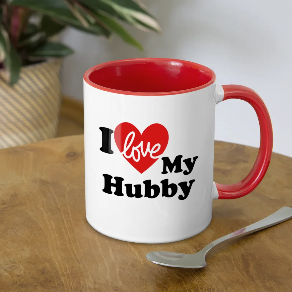 I Love My Hubby : Coffee Mug