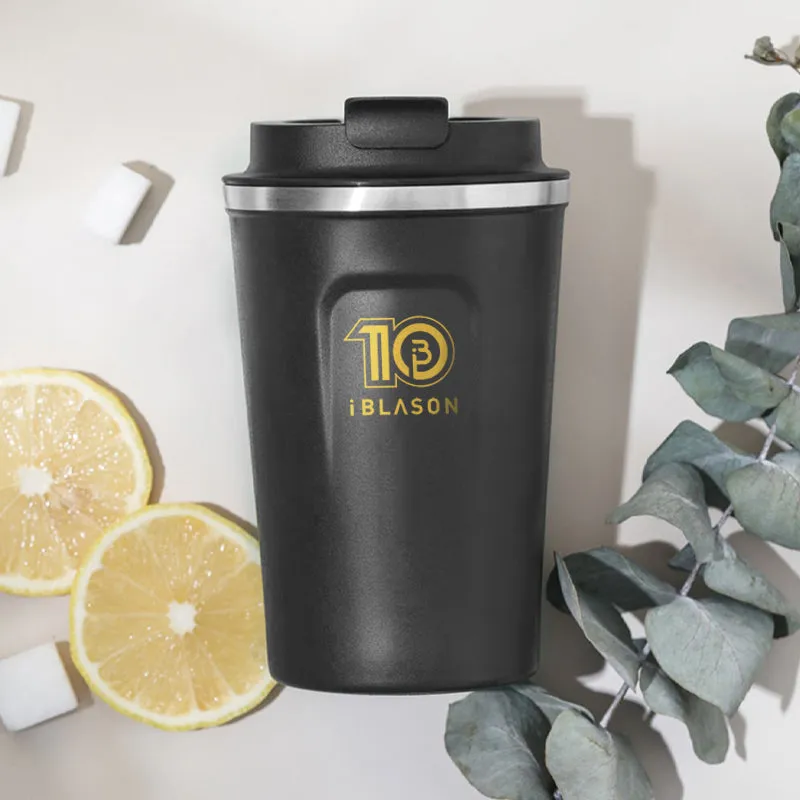 Insulated Coffee Mug-Black