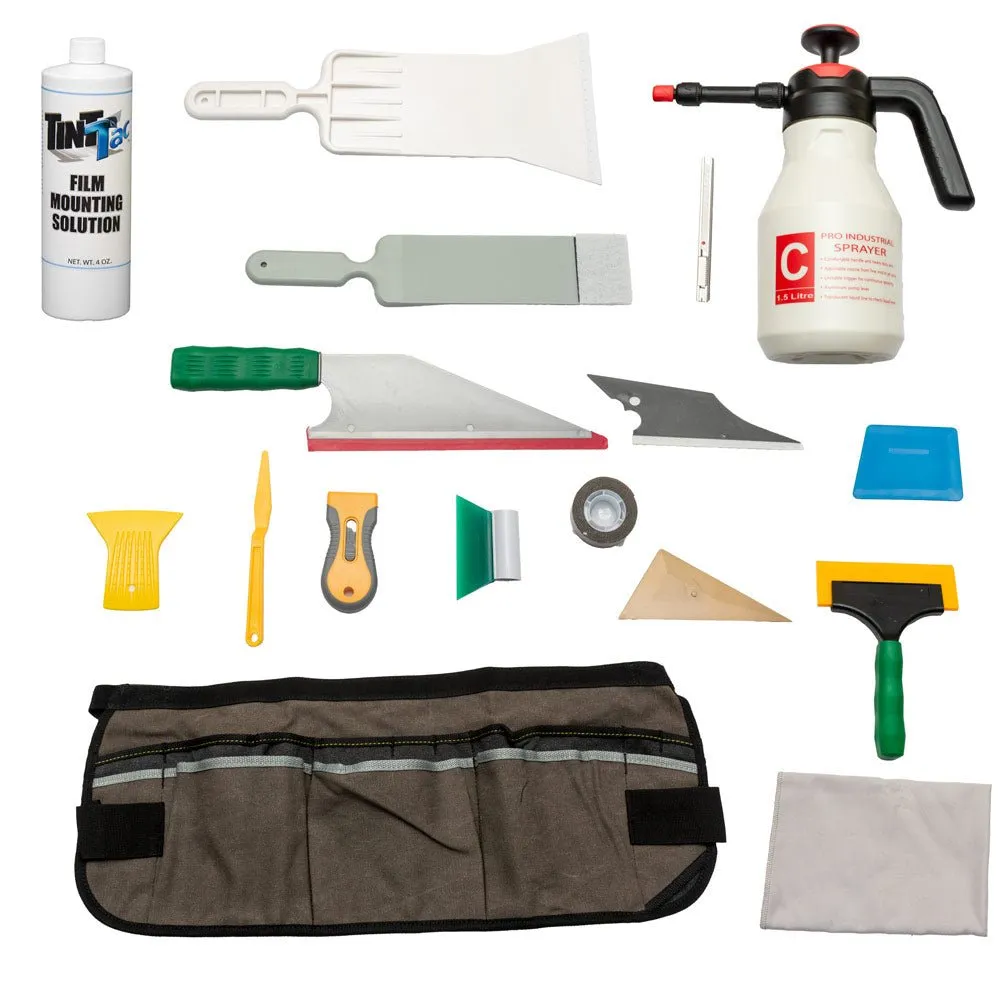 Intermediate Automotive Window Tinting Tool Kit