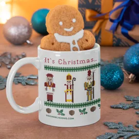 It's Christmas, Let's Get Cracking Coffee Mug - 11 oz.