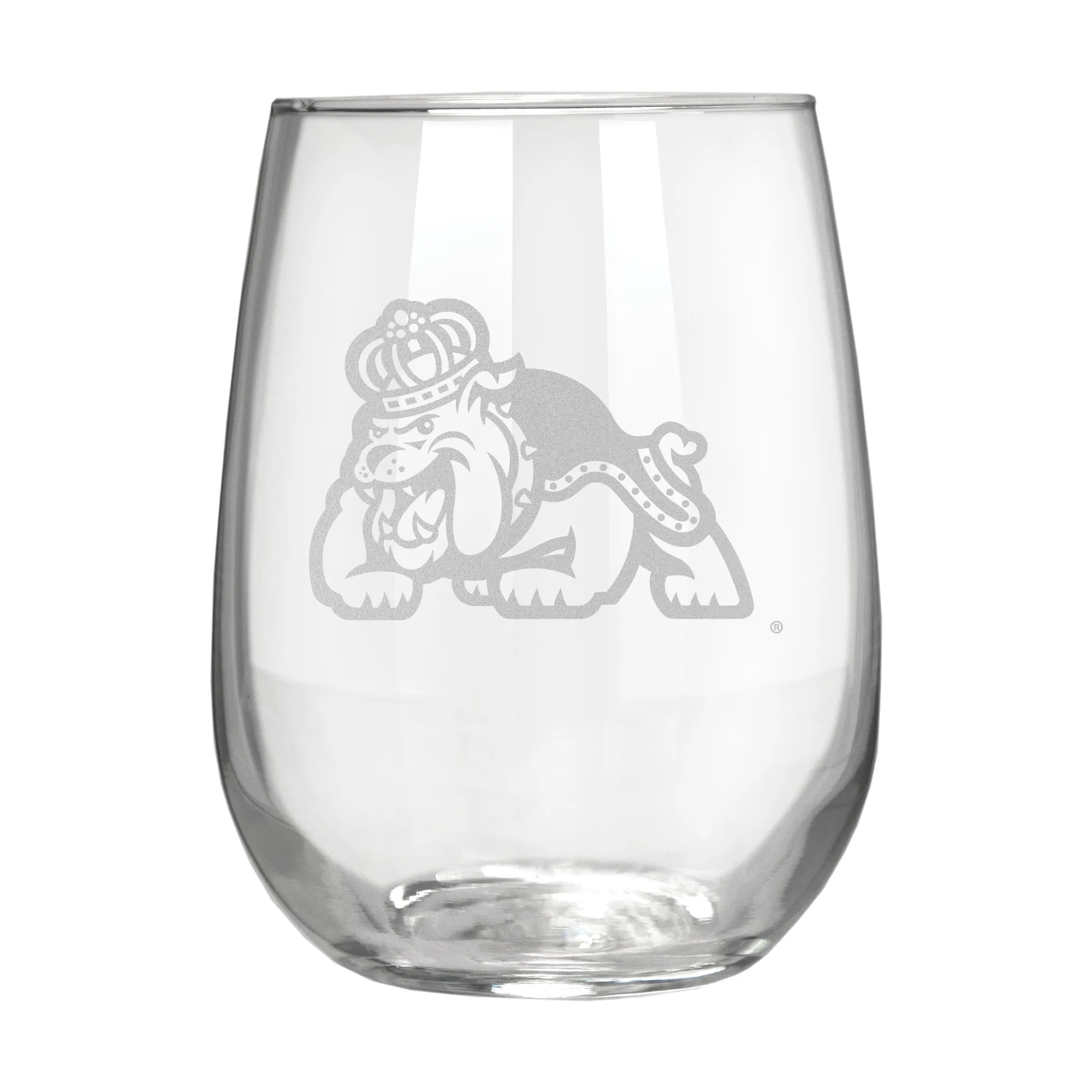 James Madison Dukes 17 oz. Stemless Wine Glass