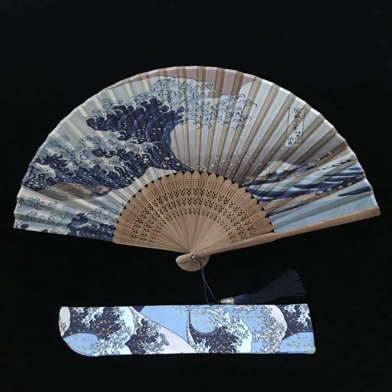 Japanese Folding Fan 【The Great Wave Kanagawa】