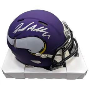 Jared Allen Autographed Minnesota Vikings Speed Mini Helmet