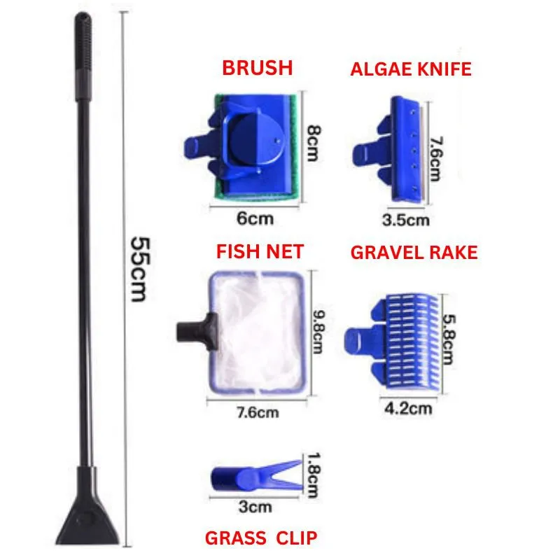 Jeneca AS-53 Gravel Cleaner (aqua tools 5 in 1)