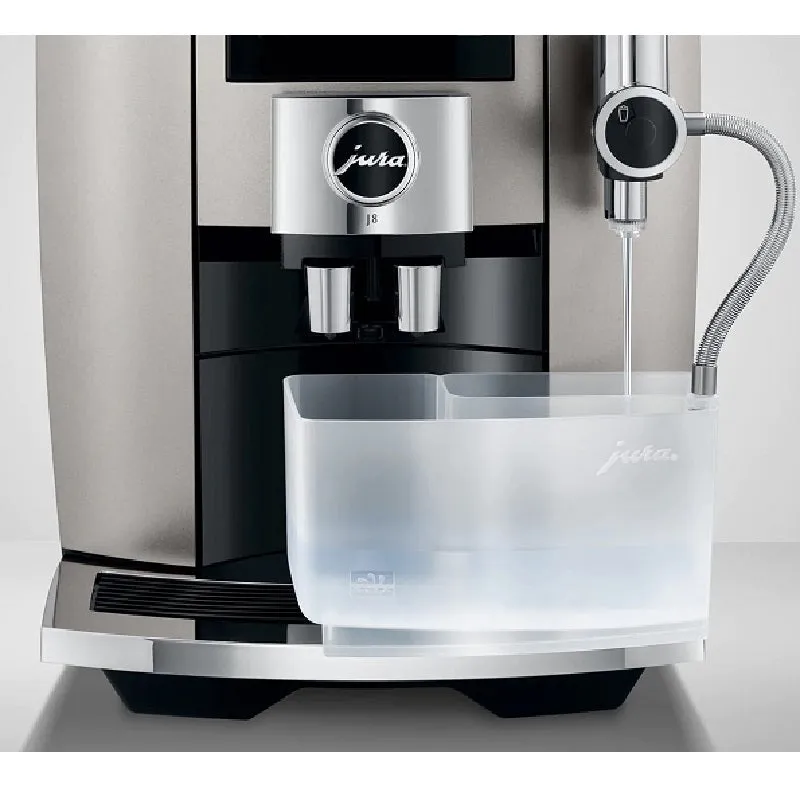 JURA J8 Fully Automatic Espresso Machine - Midnight Silver