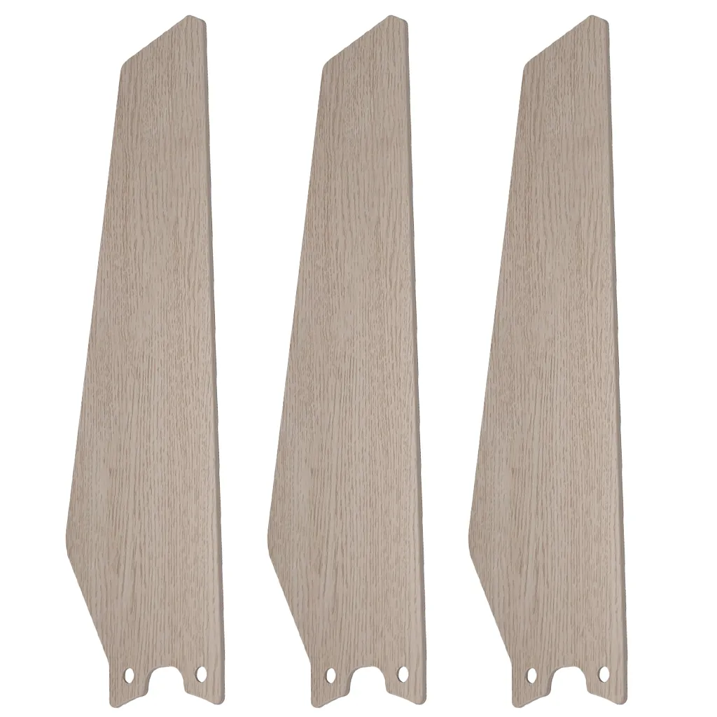 KAJ 52 inch (3-Blade) Replacement Blades - Light Wood