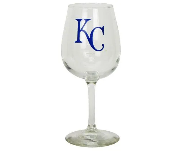 Kansas City Royals 12.75 oz Stemmed Wine Glass