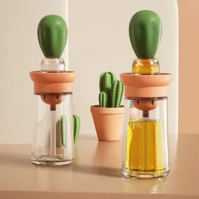 Kitchen Silicone Brush Oil Bottle