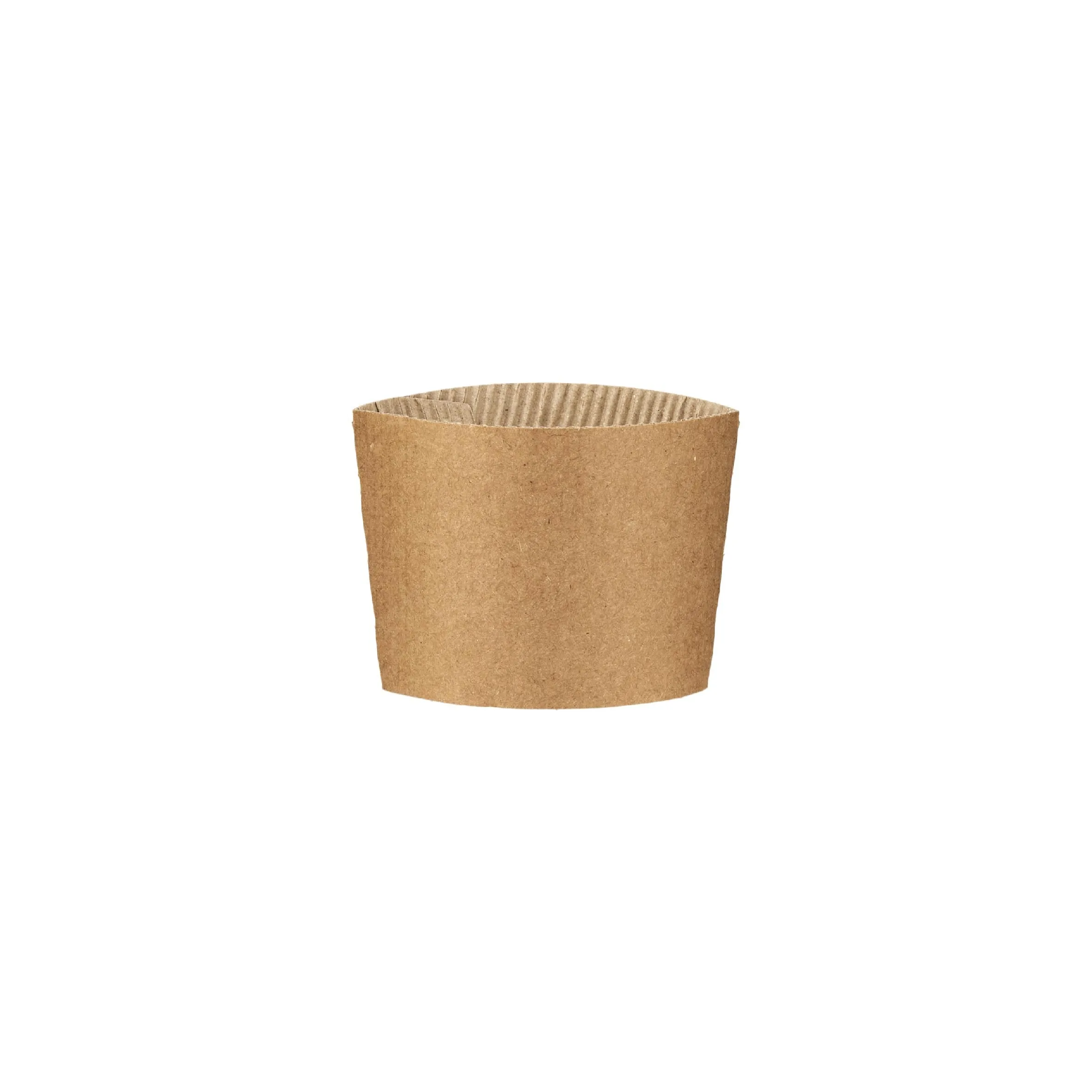 Kraft Sleeves For Paper Cups 8 Oz 1000 Pieces